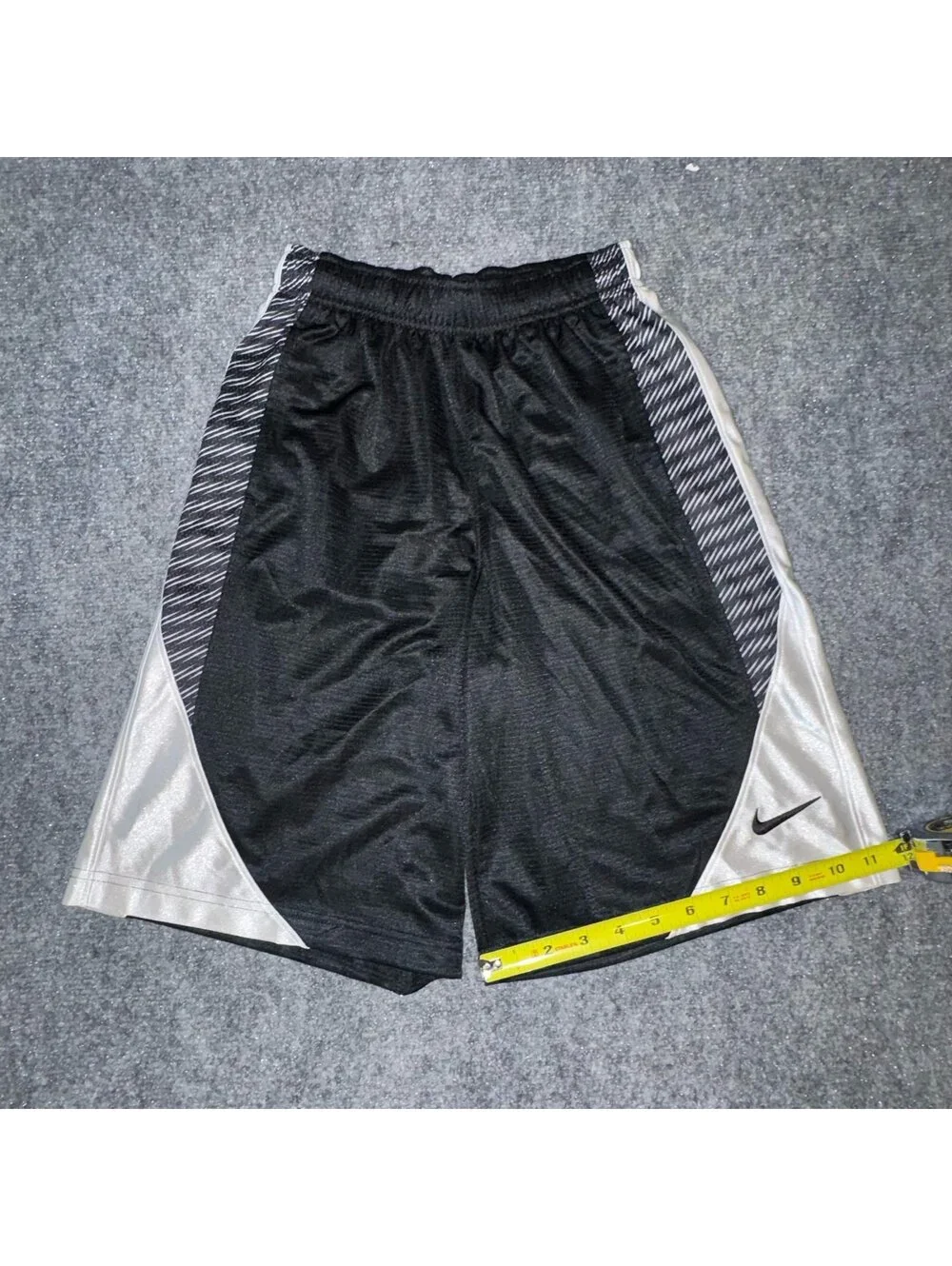 Nike Grail Baggy Dazzle Hoop Shorts Mens MD Vtg y2k 90s Rare